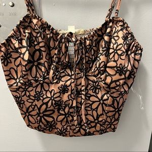 PacSun LA Hearts Cropped Tank Top